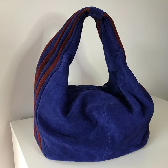 Alberta DiCanio Blue Leather Handbag - Picture 3 of 8